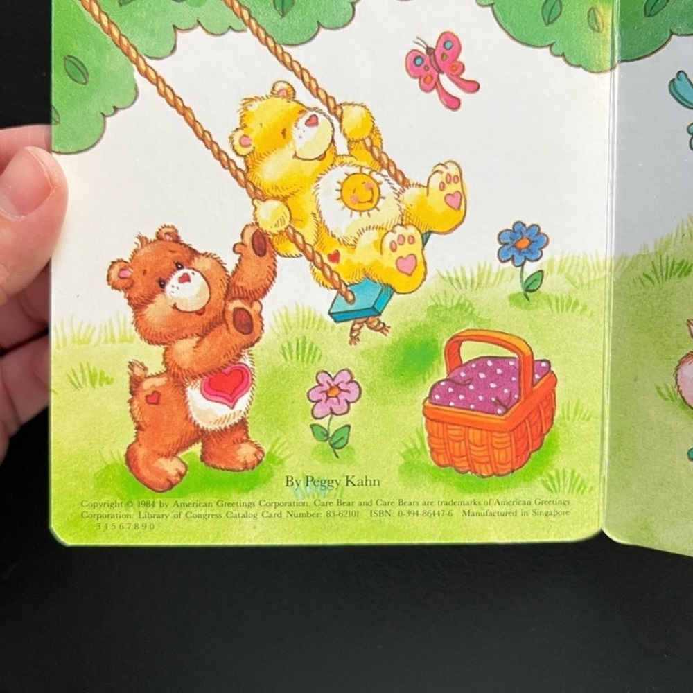 Vintage The Care Bears Book of Feelings 1984-Small Hardcover Book - Picture 7 of 9
